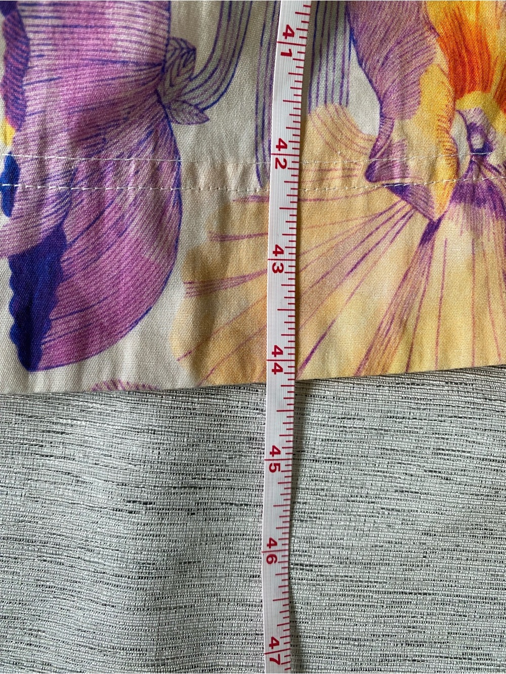 Anthropology Cecilia Pettersson Floral Tie-Front Sundress in Yellow & Purple - Picture 12 of 12